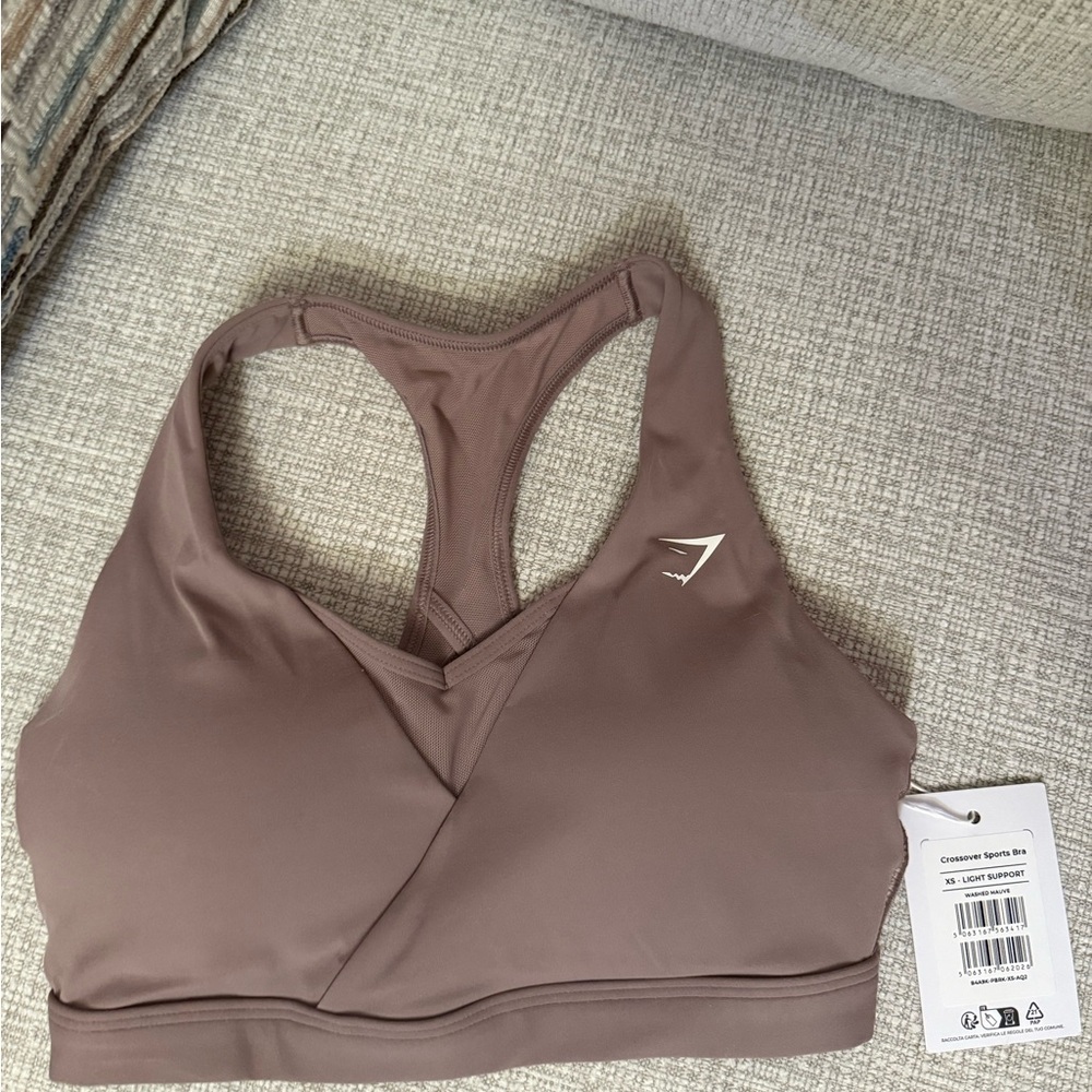 Gymshark Light Brown Sports Bra